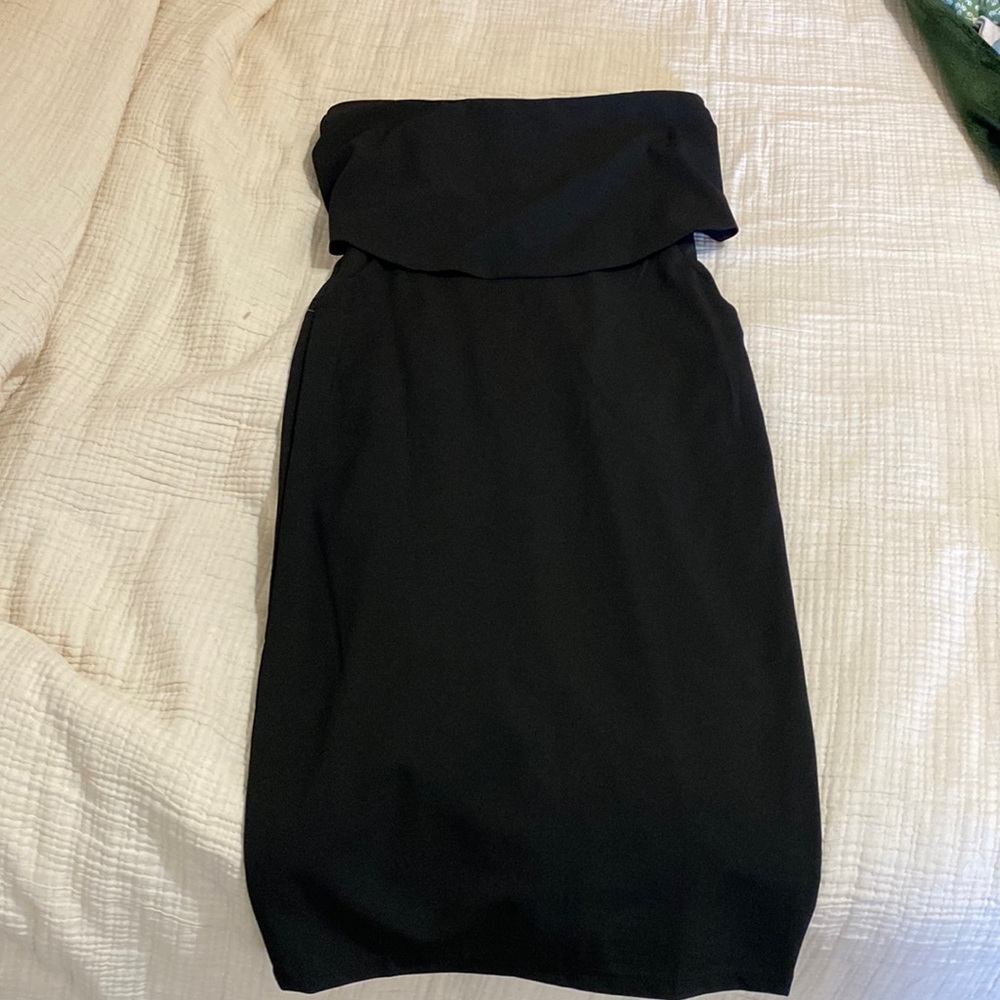Strapless midi